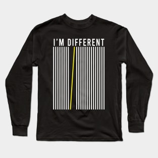 I'm Different Long Sleeve T-Shirt